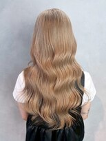 シオン(shion)&nbsp;顔周りレイヤーロングハイトーンブロンド_ba569453