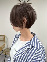 アマレット(Amaretto)&nbsp;【30代40代50代に＊白髪ぼかしハイライトショートボブ】