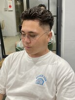 ガイ ラタン ウエスト(GUY lattan west)&nbsp;MEN'S/リバースカール/メッシュ/テーパーフェード/松戸駅