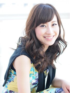 ヘアーアンドメイクアップMK 貝塚店(hair&make-up MK) 気品溢れるＡラインのセミロング 　by MK