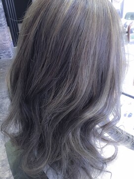 ロアークヘアー(LOARK HAIR) 【LOARK】しっかり極細ハイライト IN  ブルーグレージュ☆