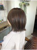 グレージュボブ