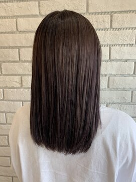 フルミー(fulme.) 最新人気カラー！グレージュラベンダー☆暗めくすみカラー☆