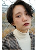 ハンサム＊センターパート＊ショート