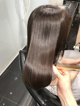 ラブクロムトーキョー オモテサンドウ(LOVECHROME OMOTESANDO) LOVE CHROME☆5stepトリートメント大人かわいいダークブラウン