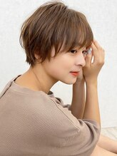 【頭の型をキレイに見せるカットが得意なサロン】　乾かすだけでキレイなシルエットに