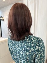 キャアリー(Caary)&nbsp;福山市美容室Caary人気 メルティーブラウン艶ミディアム