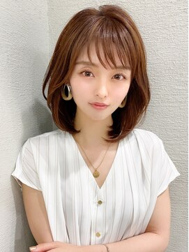 ラルユー 金山(LallYou) セクションカラー/グラデーションカラー/ペールベージュ/小顔