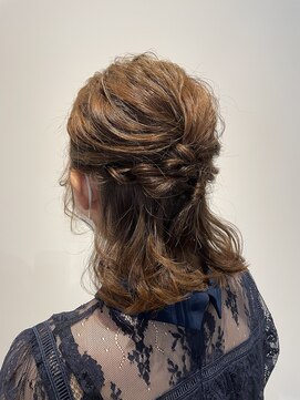 オレンジ 十三店(ORANGE) 結婚式や特別な会に！レディースヘアアレンジ◎