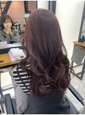 デジタルパーマピンクベージュカラー髪質改善韓国ヘア下北沢