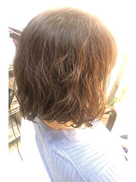 ヘアープロデュース ケー(HairProduceK) 20代30代40代ゆるふわパーマ丸みボブ