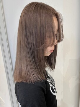ベレーザ 渋谷(BELEZA) 4687髪質改善グレージュカラーレイヤーロング韓国ワンホンヘア
