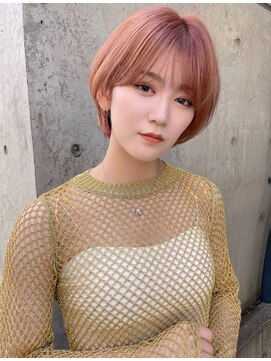 ボンドストーリー(Bond Story) 丸みマッシュ×オレンジベージュ