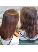 美髪矯正で憧れの艶髪