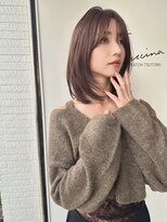 30代40代フェイスレイヤー大人ウルフオリーブグレージュ