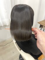 美髪専門サロン バイ マイル(美髪専門サロン by mile)&nbsp;オリーブグレージュ【ケアカラー/美髪/艶髪/ボブ/天王寺】