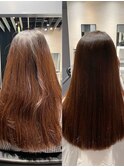 美髪縮毛矯正*髪質改善トリートメント*シルクレイヤーカット