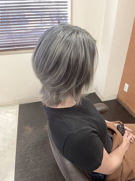 ヘアーサロン デペント(HAIR SALON Depend) シャドールーツ　グレイパール