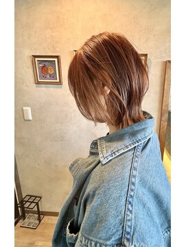 イロバイルポポル(iro...by rupopolu) 【エノグ】色づきの秋♪オレンジベージュ