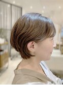 50代/60代/白髪ぼかし/白髪染め/カラー/ショート/ボブ