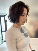 パーマボブ/くせ毛パーマ/似合わせパーマ/ニュアンスパーマ/柏
