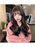 【韓国発】ダメージレスコテ巻き風無重力パーマ＋カット