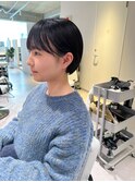 コンパクトショート/マッシュショート/耳掛けショート/縮毛矯正