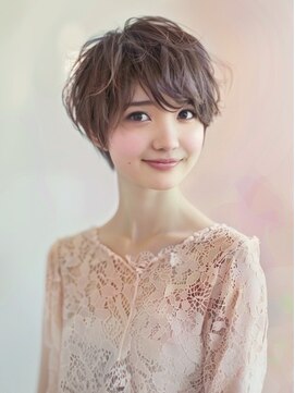 アルトリスト(Altruist Aging×HAIR&SPA) ☆イメチェンピンクベージュアンブレラカラー前髪クールショート