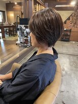 穀雨(Kokuu)&nbsp;丸みショート×ツヤカラー