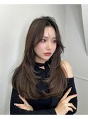 韓国風レイヤーカット