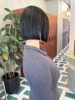 ノエ(noe)&nbsp;イメチェン/ホワイトブロンド/外ハネボブ/美髪/栄/矢場町h28