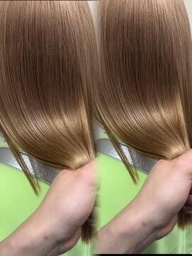 メゾン 心斎橋店(Maison) 心斎橋/ブリーチ/ベージュ/ダブルカラー/ミルクティーベージュ