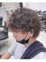 ヘアサロン エフ 渋谷(F)&nbsp;#波巻き#メンズパーマ