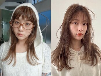 シキ 渋谷(siki)の写真/《*あなたを照らすカラーとシルエット*》顔立ち/骨格/髪質から分析[原宿/表参道/ブリーチなしダブルカラー]