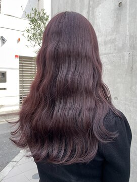 シーン(seen) 【レッドブラウン】ワインレッドブリーチなしピンクブラウン暖色