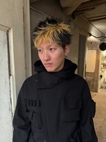 ロイジー(roijir) 表参道 roijir × スパイキーショート×デザインカラー