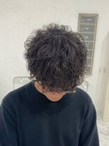 シーン(scene)&nbsp;シャドウパーマ×マッシュ×brown【広島】