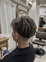 ジュノ(Jeuno)&nbsp;ハイライト束感マッシュフェード