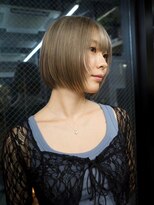 ギークス(GEEKS) 【GEEKS渋谷】ボブレイヤー/シャギーボブ/オリーブベージュ/小顔