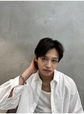 フェザーパーマセンターパート韓国コンマバング