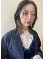 モーブ(MAUVE) 【HANAE】インナーカラー/切りっぱなし/レイヤー