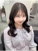 コテ巻き風パーマ 韓国風パーマ 無重力パーマ 