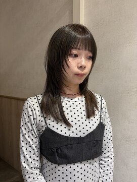 パーク(PAAQ) 藤沢/レイヤーカットハッシュカットハッシュウルフ