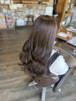 モルフォ ヘアー プロダクト(Morpho Hair Product)&nbsp;ブリーチなしダブルカラーでショコラベージュ