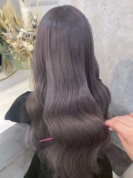 LOE【ロエ】大宮 イメチェン/アンブレラカラー/前髪/ピンクベージュ[大宮]