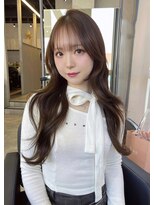 ペヴァ バイ シエンゴールド(PEVA by CIEN gold)&nbsp;レイヤーカット/顔周りカット/前髪カット#浜松駅#カラー
