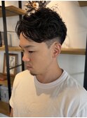 セットが楽なパーマ