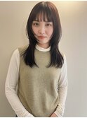 顔周りレイヤー／フェイスレイヤー／似合わせカット