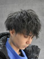 バーバーハウス ラヴィ 阿佐ヶ谷店(Barber House Lavie)&nbsp;ツーブロマッシュ×ツイストスパイラルパーマ