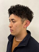 ヨシザワインク プレミアム 横浜 桜木町店(YOSHIZAWA Inc. PREMIUM) メンズパーマスパイラルパーマフェードカットツーブロック
